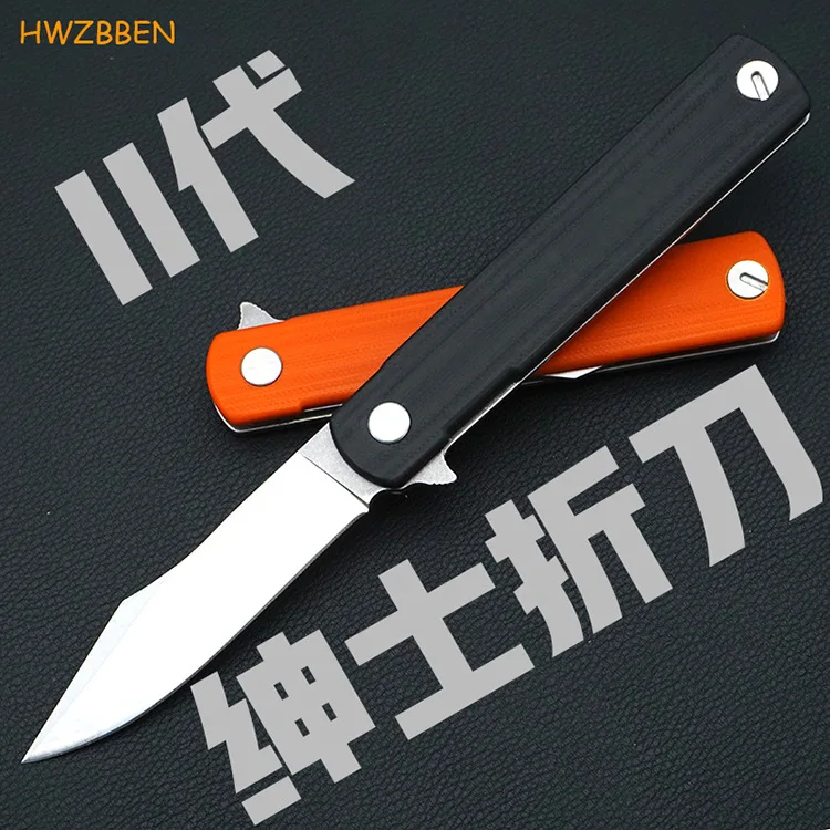 Новый складной нож 9cr18 с шарикоподшипником Ручка G10 тактический для кемпинга