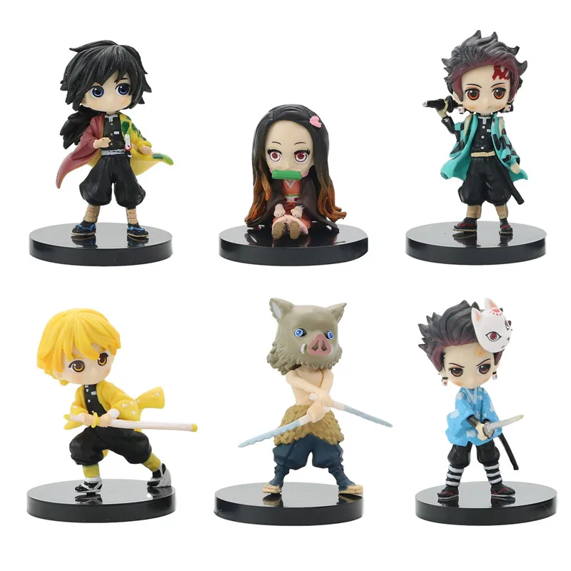 Экшн-фигурка киметасу из аниме No Yaiba 6 шт./комплект |