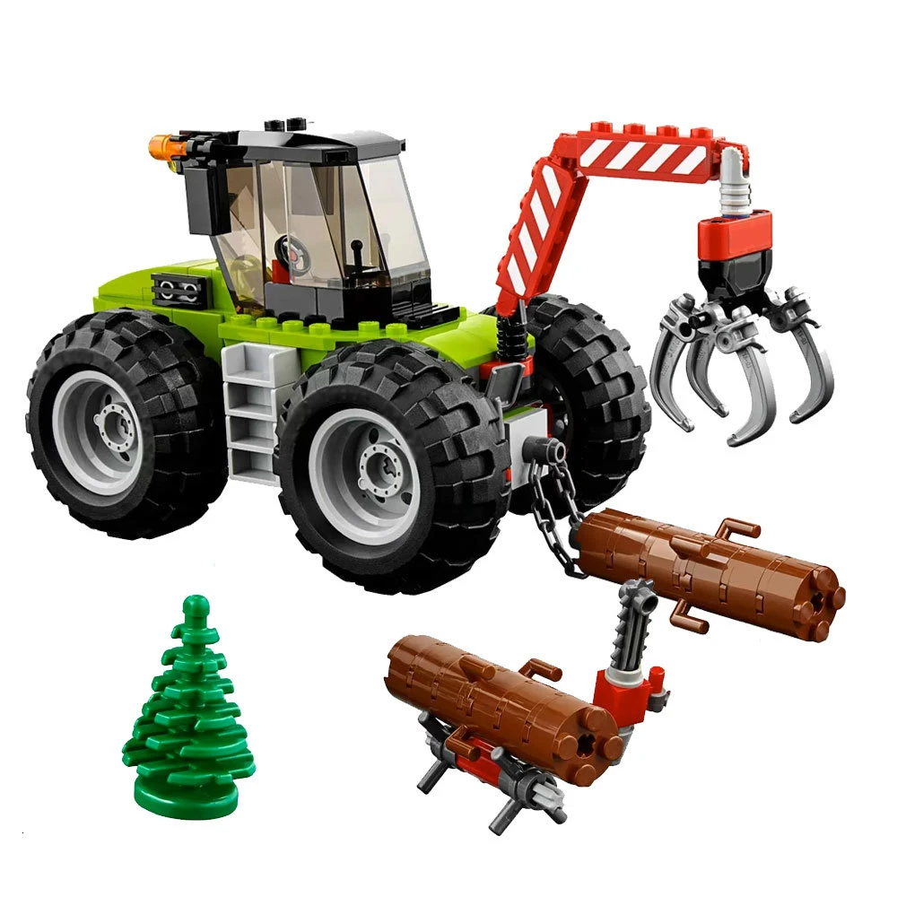 10870 194 шт. Детский конструктор лесной Трактор | Игрушки и хобби