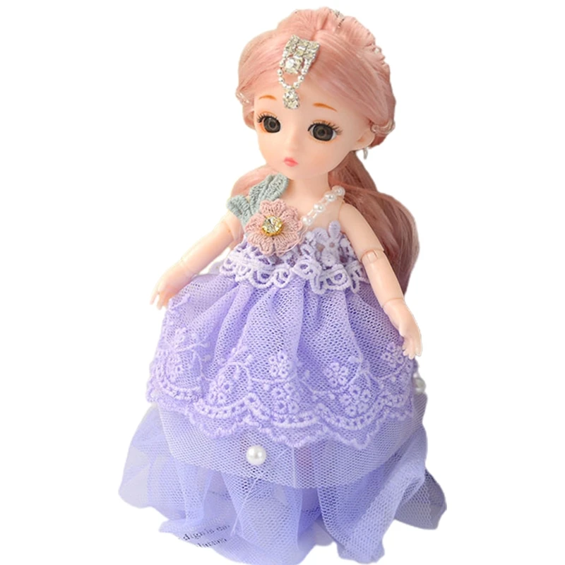 28EC брелок в виде принцессы пластиковый животного сумочка сумка кошелек