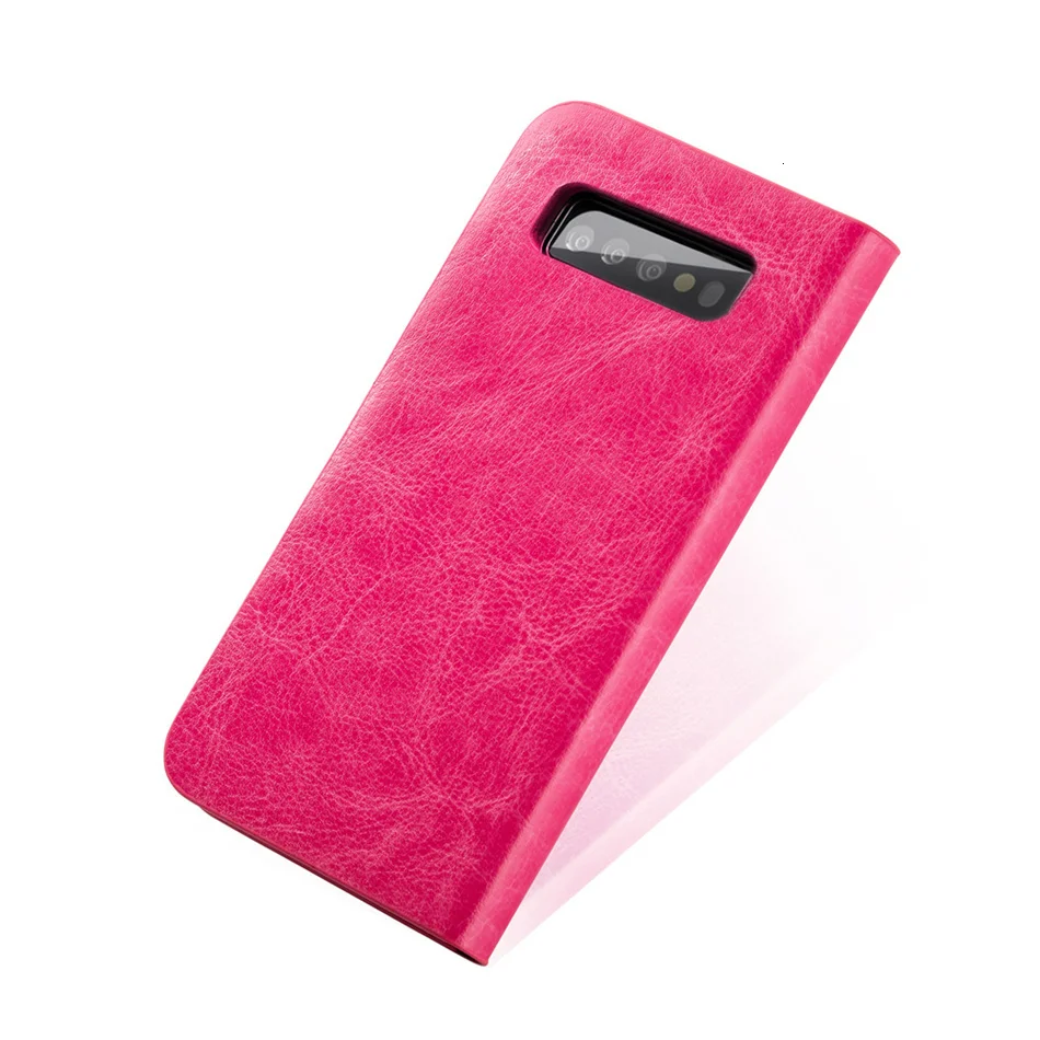 Musubo Роскошный деловой чехол для samsung Galaxy S10 S10+ S10e, чехол из натуральной кожи с откидной крышкой s, чехол для S9 Plus, S8, S7, Funda, Coque Capa