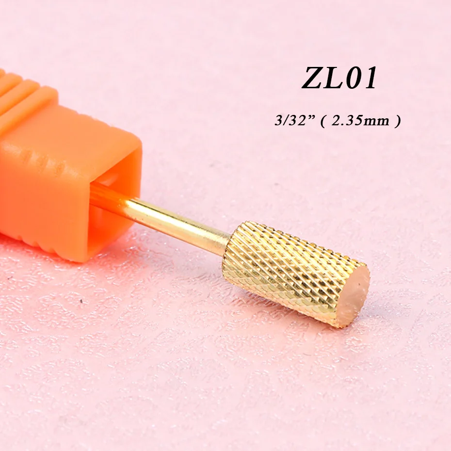 ZL01 1 шт. керамические фрезы для электрических ногтей сверла алмазные фрезы твердосплавные фрезы УФ-гель для удаления маникюрных инструментов BEZL01-25 - Цвет: ZL01