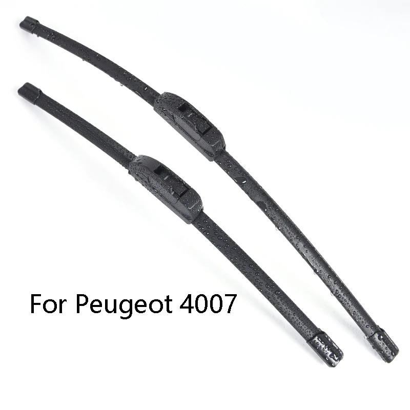 

Car Windshield Wiper Blades For Peugeot 4007 from 2007 2008 2009 2010 2011 2012 Car Windscreen wiper Rubber