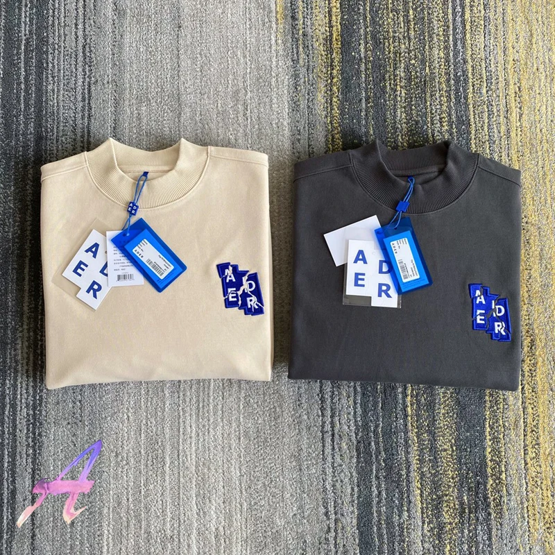 

ADER ERROR Sweatshirts High Quality Sixth Anniversary ADER Pullover Men Women Oversized Embroidery Logo Adererror Sweatshirts