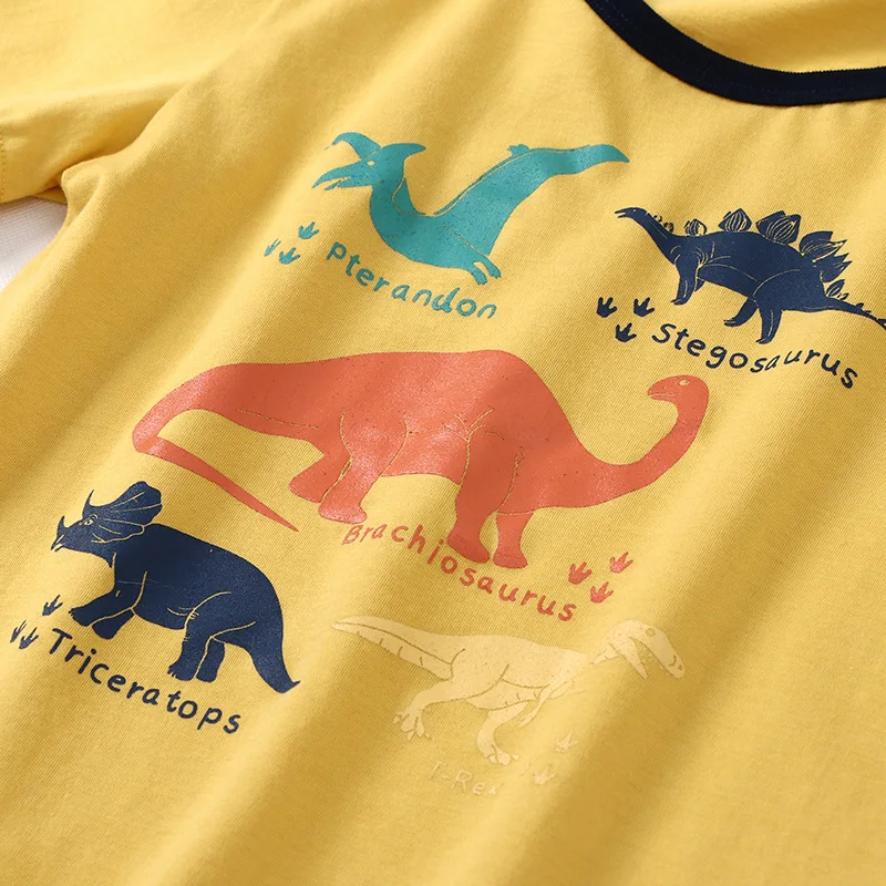 2022 новая футболка для мальчиков мультяшная одежда детская хлопковая рубашка с