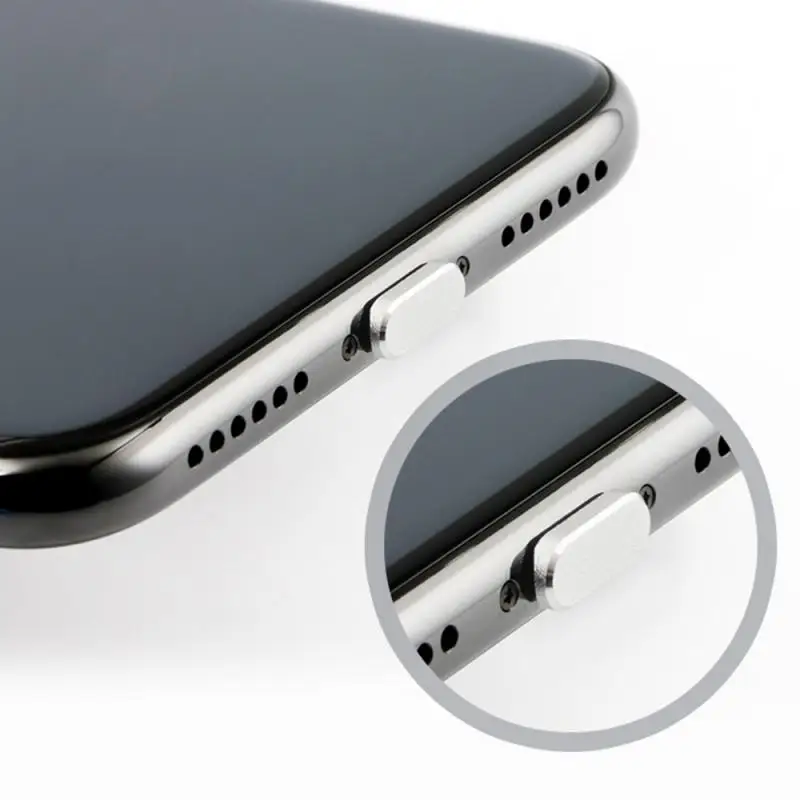Новинка 1 шт. аксессуары для зарядного устройства IPhone 6 6s 7 8 X Xs металлическая