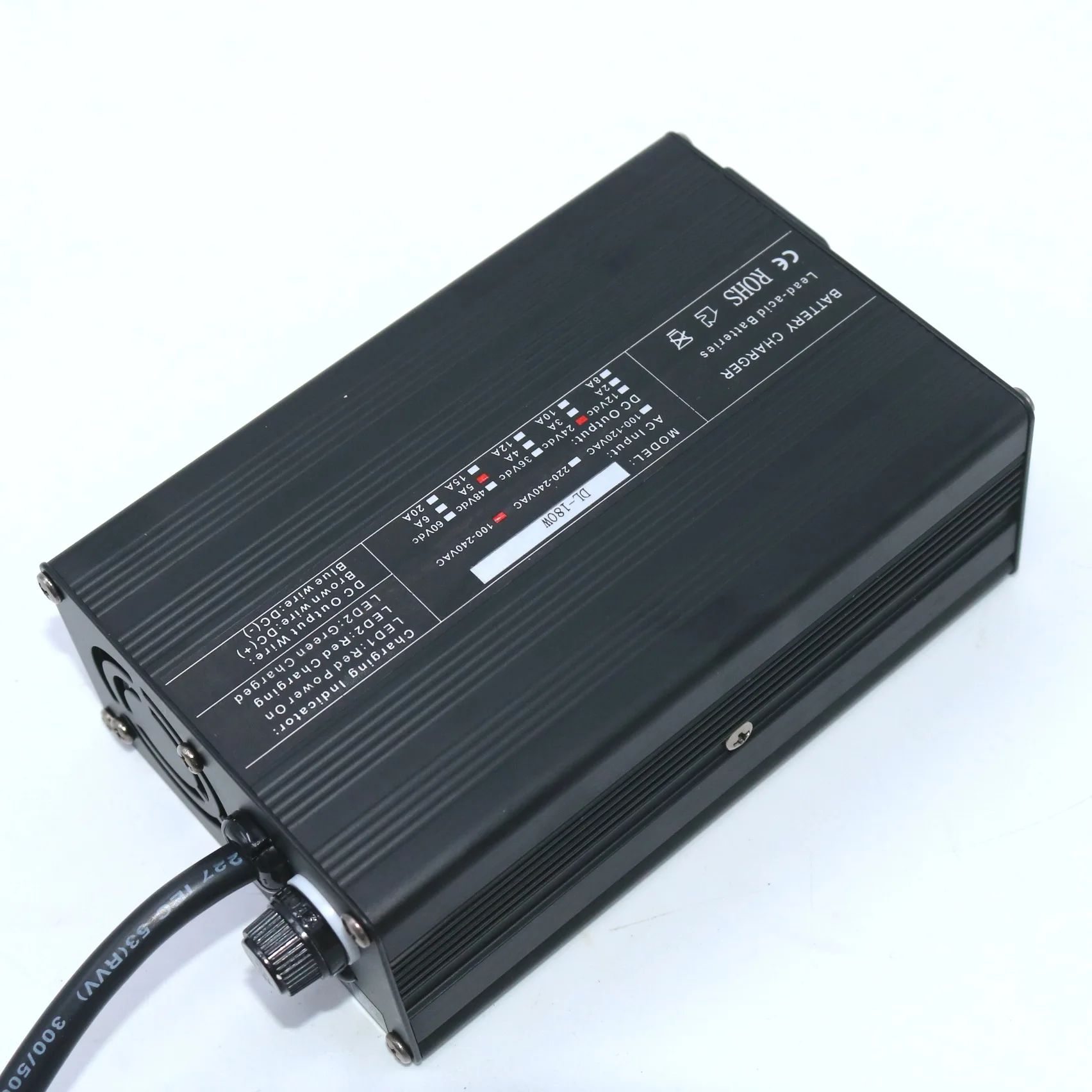 100-240V 24V 5A Электрический велосипед/tristyle/зарядное устройство свинцово-Кислотное устройство для быстрой зарядки аккумулятора CE& RoHS Бразилия/США все можно использовать