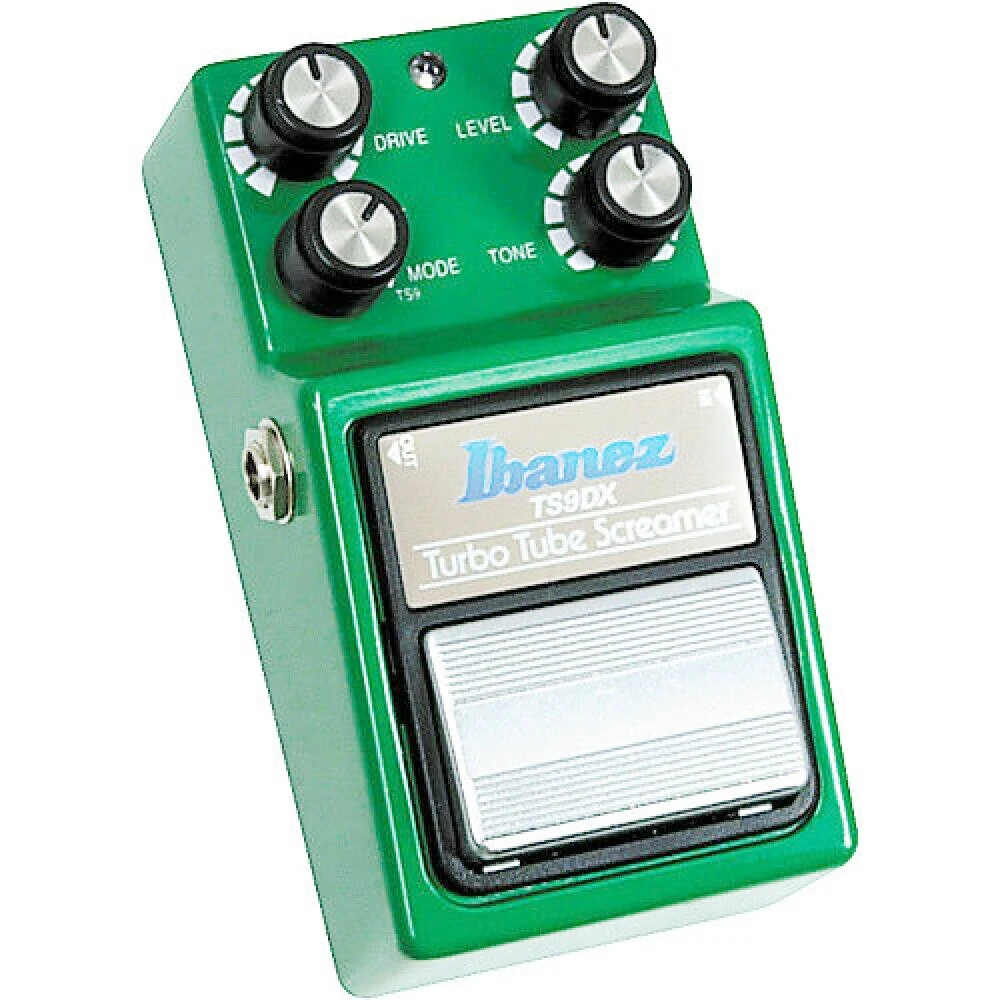 Педаль овердрайва для гитарных эффектов Ibanez Turbo Tube Screamer TS9DX | Привод тон и уровень