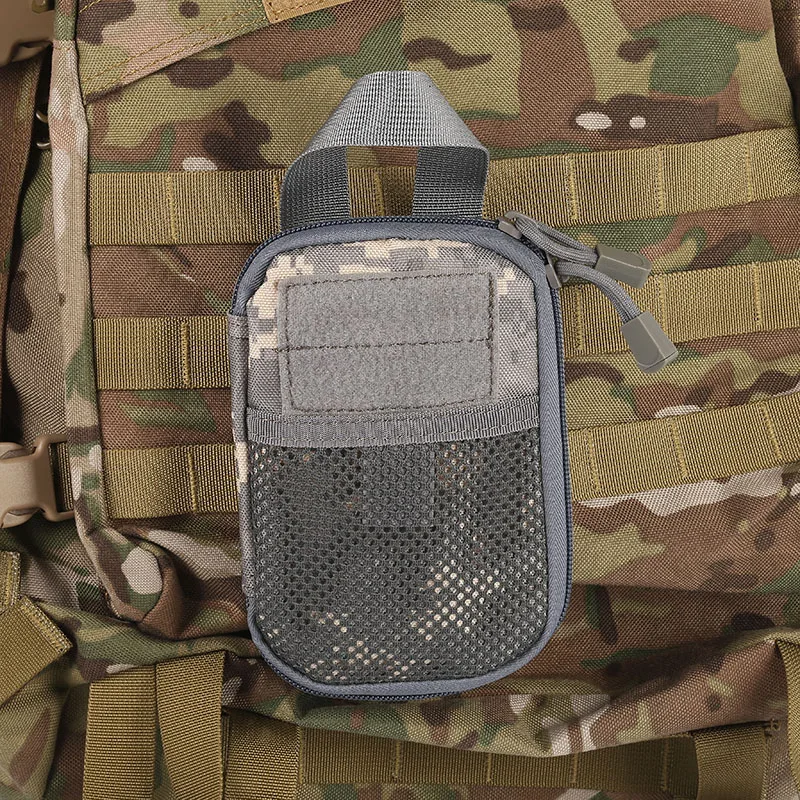 Открытый военный EDC Molle Чехол поясная сумка камуфляжная Водонепроницаемая нейлоновая многофункциональная Повседневная Мужская поясная сумка чехол для телефона