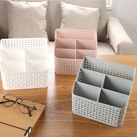 1pcs multi functional assortment box cosmetic storage box with 5 small compartments cosmetic organizer household storage basket