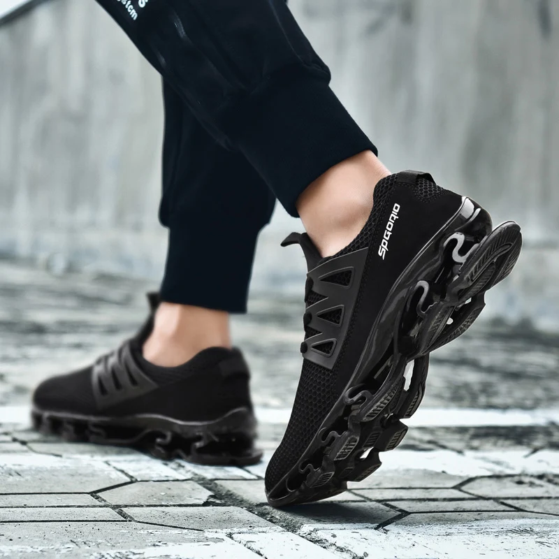 UPUPER дышащие мужские кроссовки весна Уличная обувь Мужская Удобная