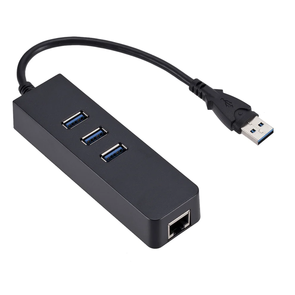 USB Ethernet 3 0 до 100 Мбит/с RJ45 USB-концентратор для компьютера Xiaomi Mi Box 3/S телеприставка