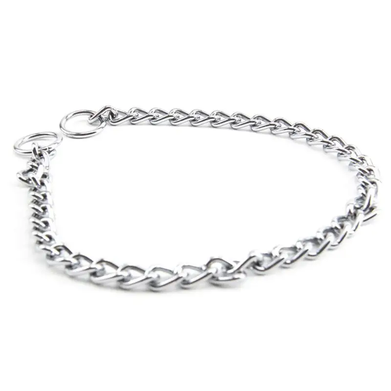 Веревка из нержавеющей стали для собак прогулки и управления металлический пояс