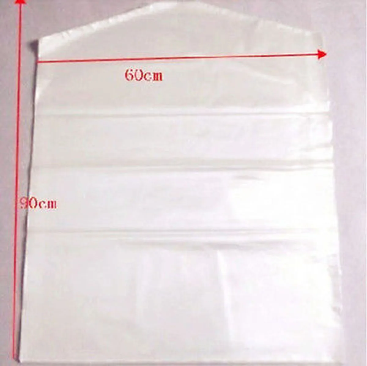 

20pcs Clothing Covers Clear Suit Bag Moth Proof Garment Bags Breathable Zipper Dust Cover Storage Bags for Suit Dance Clothes
