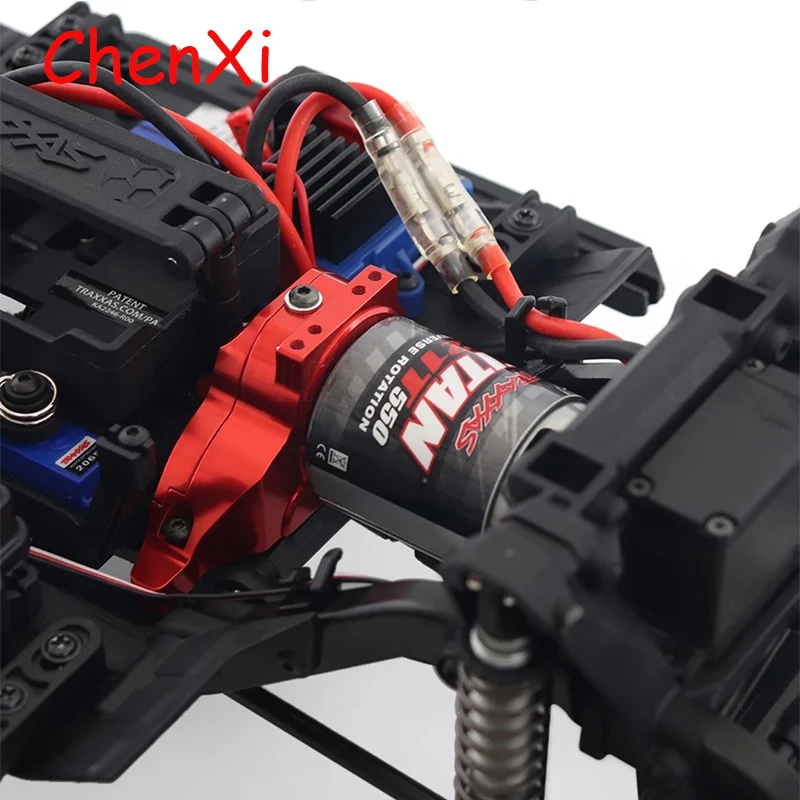 

TRX4 Aluminum Alloy Motor Mount Gear Cover Heat Sink for 1/10 RC Crawler Traxxas TRX-4 Motor Mount #8290 K09