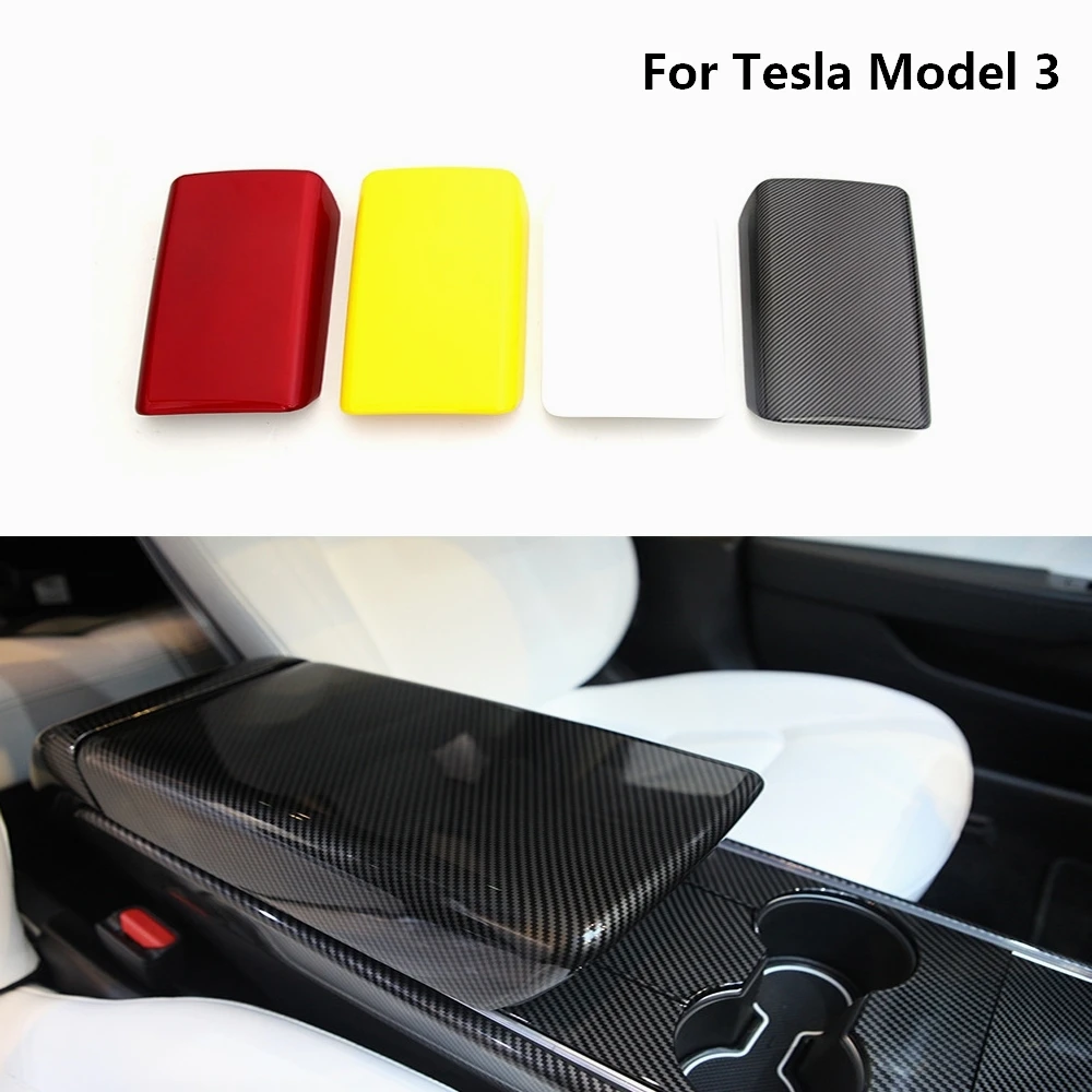 Автомобильные аксессуары для Tesla модель 3 Внутренний центр хранения Подлокотник