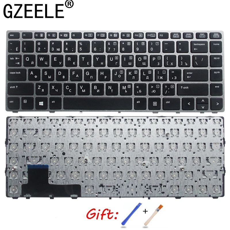 Русская клавиатура для ноутбука HP EliteBook Folio 9470M 9470 9480 9480M 702843 001 RU заменяемая