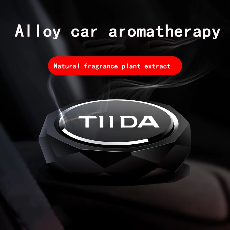 

Освежитель воздуха для автомобиля, ароматерапия для салона Nissan Tiida C13 2015-2021, автомобильные аксессуары, украшение интерьера, металлический ма...