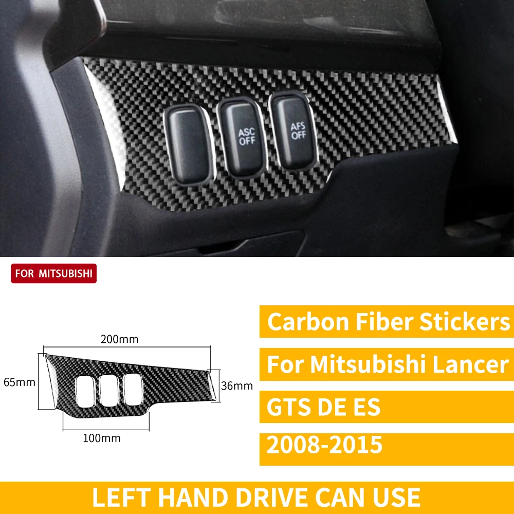 

Наклейка из углеродного волокна для Mitsubishi Lancer 2008-2015, пересветильник ель света, Аксессуары для автомобилей