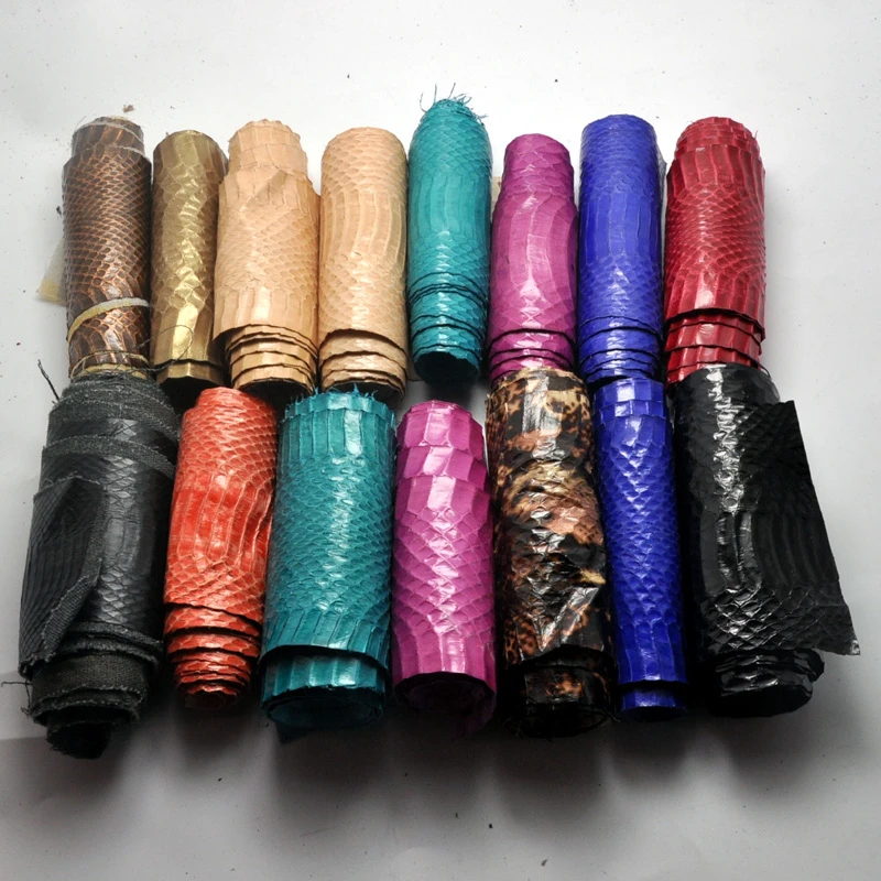 Натуральная змеиная кожа 20 стиль сумка ремешок обувь diy с редкой кожей