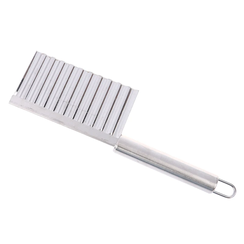 1 шт. Нержавеющая сталь картофеля волна кухонные аксессуары нож картошка фри