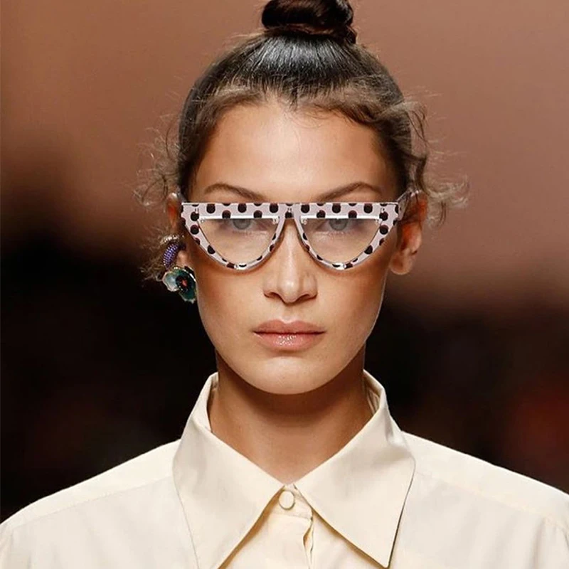 Новинка 2020 брендовые дизайнерские солнцезащитные очки кошачий глаз с плоским