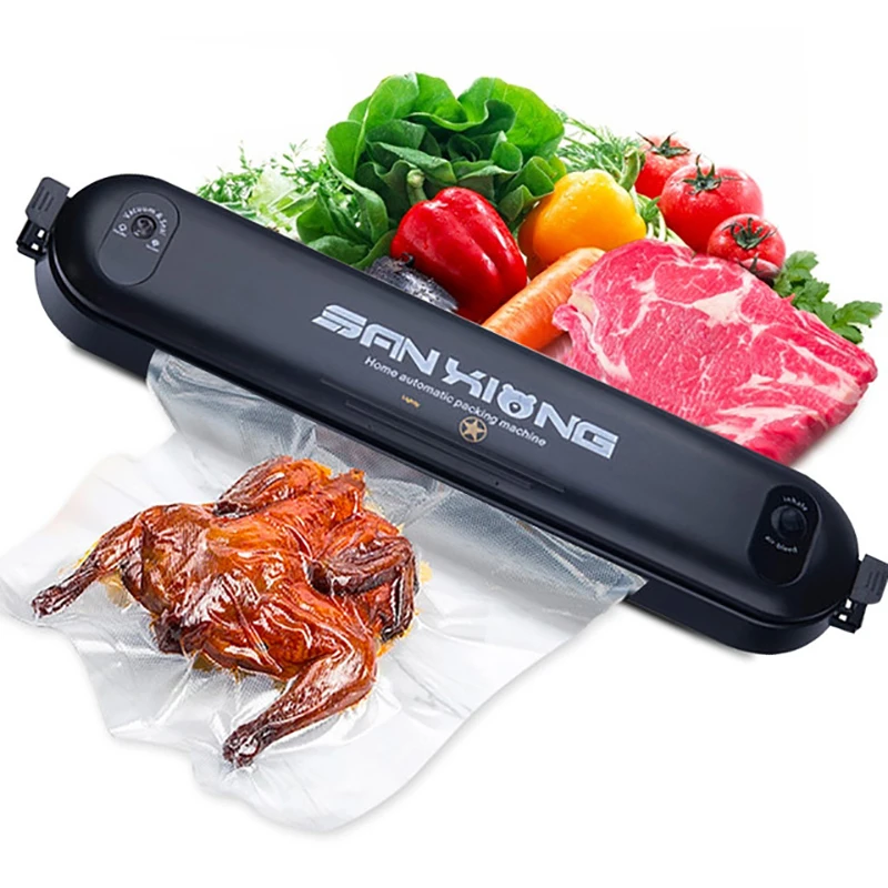 Пищевой вакуумный упаковщик автоматический бытовой и промышленный 220 В/110 В