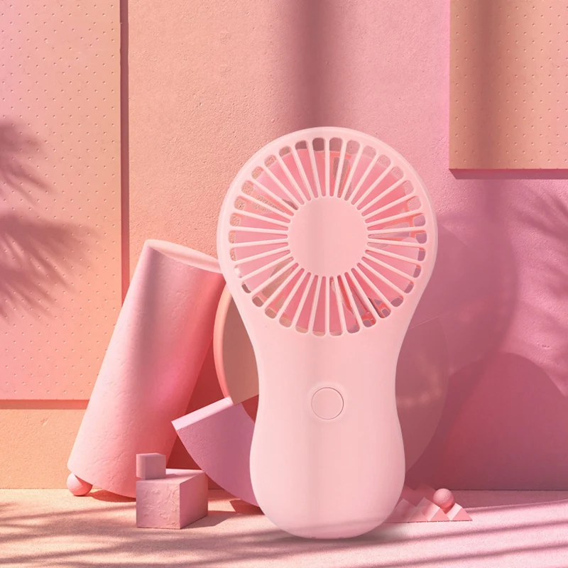 

Mini Portable Pocket Fan Cool Air Hand Held Travel Cooler Cooling Mini Fans Powered By 3X Aaa Battery Pink