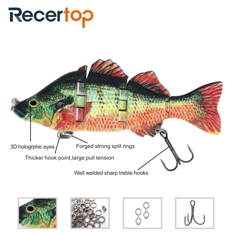 

10cm-18.9g 14.5cm-65.6g Swim bait Fishing Wobblers Simulation FishSkin Fishing Lure Artificial Tackle wobbler realistic diving