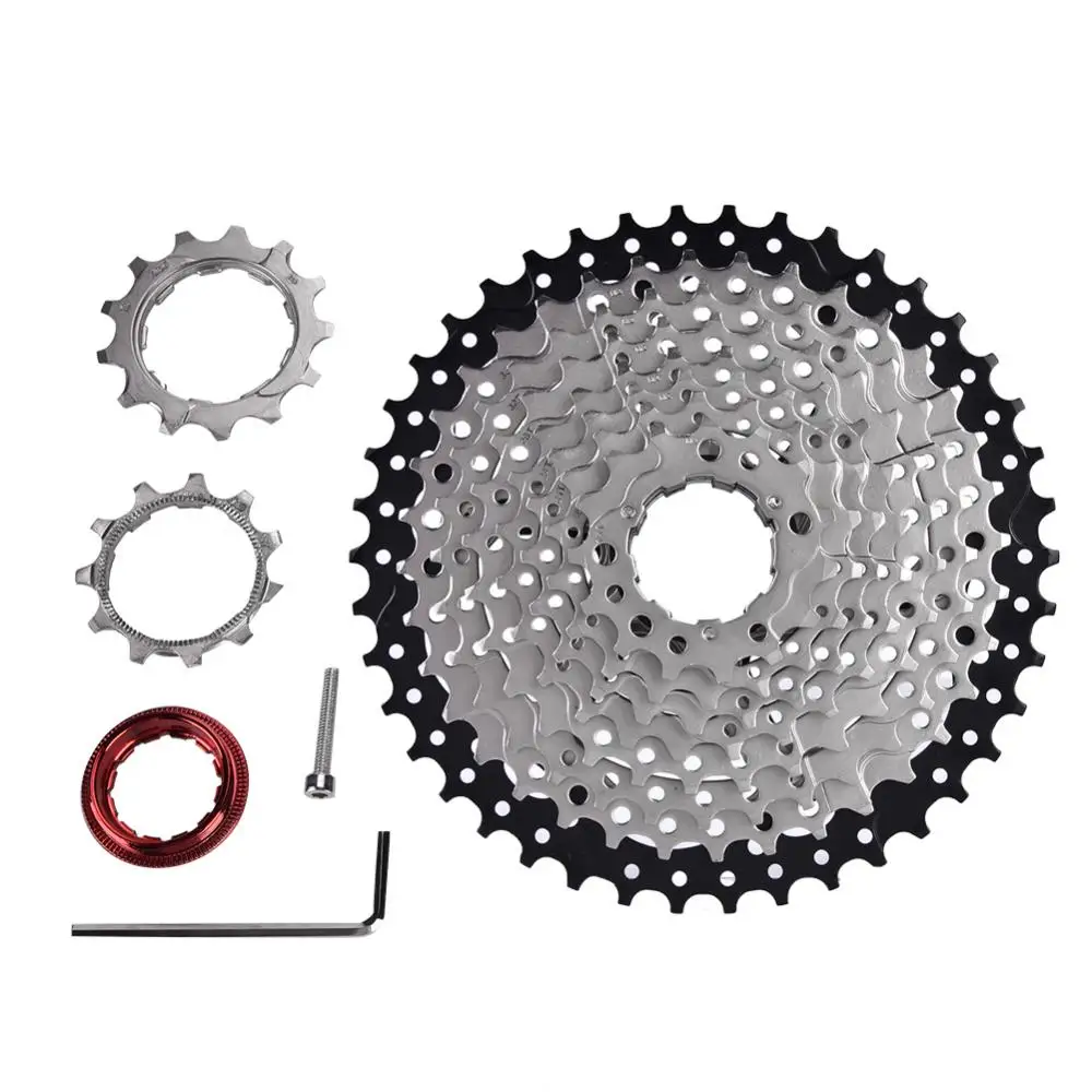 

Bike Freewheel Cassette Sprocket 10 Speed 11-42T Bicycle Replacement Accessory