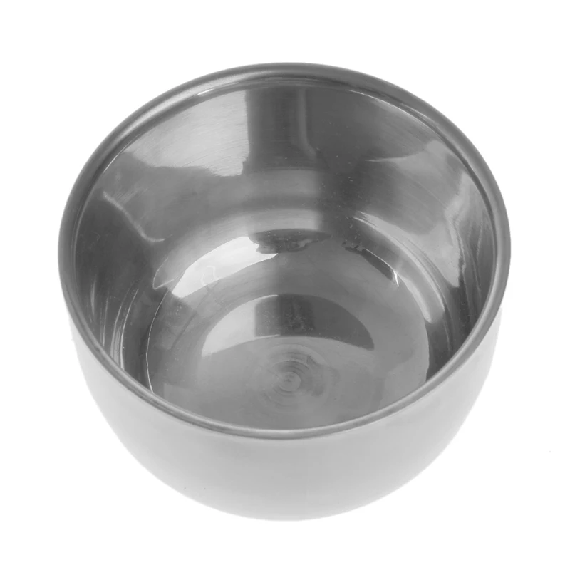 Мужская металлическая бритва объемом 200 мл из нержавеющей стали|shaving mugs|metal shave