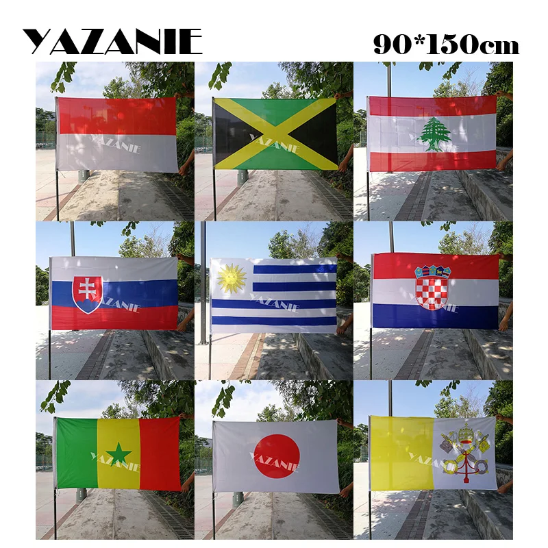 YAZANIE 90x150cm флаги и баннеры с печатью в японском Ватикане|Флаги аксессуары| |