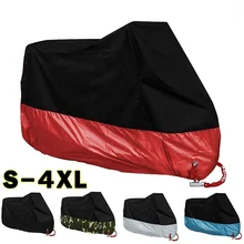 New Motorcycle Rain Covers Dustproof Waterproof Snow Uv Protective Outdoor Bike Motor cover Bike Case Quad Cover For ATV Scooter