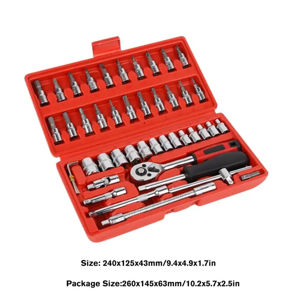 Набор торцевых головок набор гаечных ключей инструмент для ремонта автомобиля