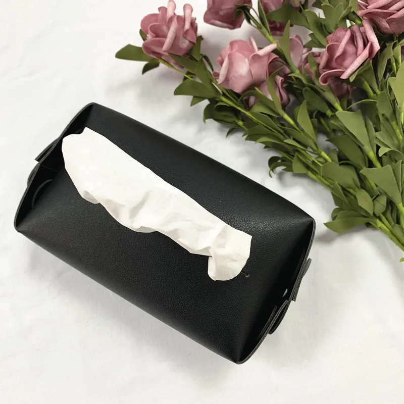 Скандинавская коробка для салфеток кожаная Универсальная Креативный новый