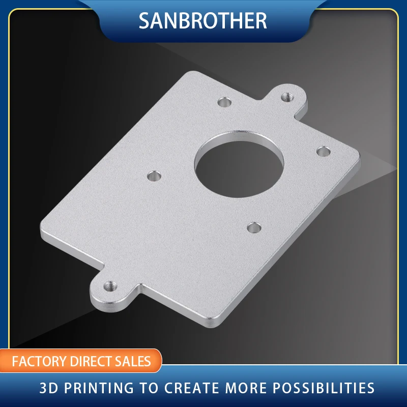 

3D printer extruder feeder metal mounting plate for UM2+ 2+ um2 extended free shipping