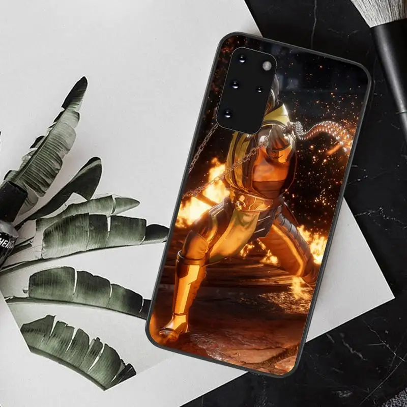 PENGHUWAN Mortal Kombat типа сделай сам украшения чехла для телефона Samsung S20 plus Ultra S6 S7 край S8