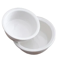 simple cute ceramic pet bowl cute cat bowl water basin dog pet drinking eat bowl round ceramic dog food bowl pet feeders