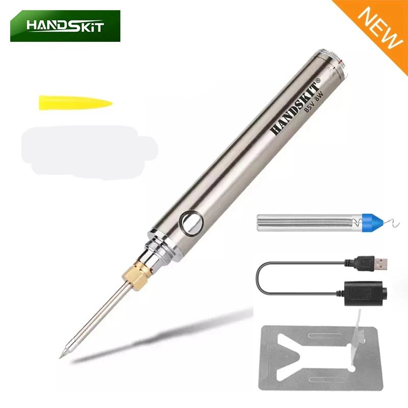 8 Вт Беспроводной паяльник регулируемой температурой керамический сердечник