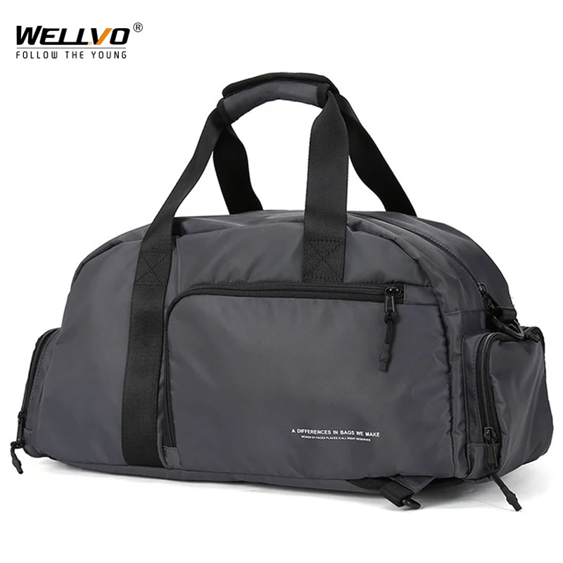 Мужские нейлоновые спортивные сумки для фитнеса Мужская вместительная сумка