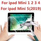 Закаленное стекло 9H 2.5D с закругленными краями, защитная пленка для iPad 7,9 дюйма Mini 1 2 3 4 5, защита экрана от отпечатков пальцев и царапин