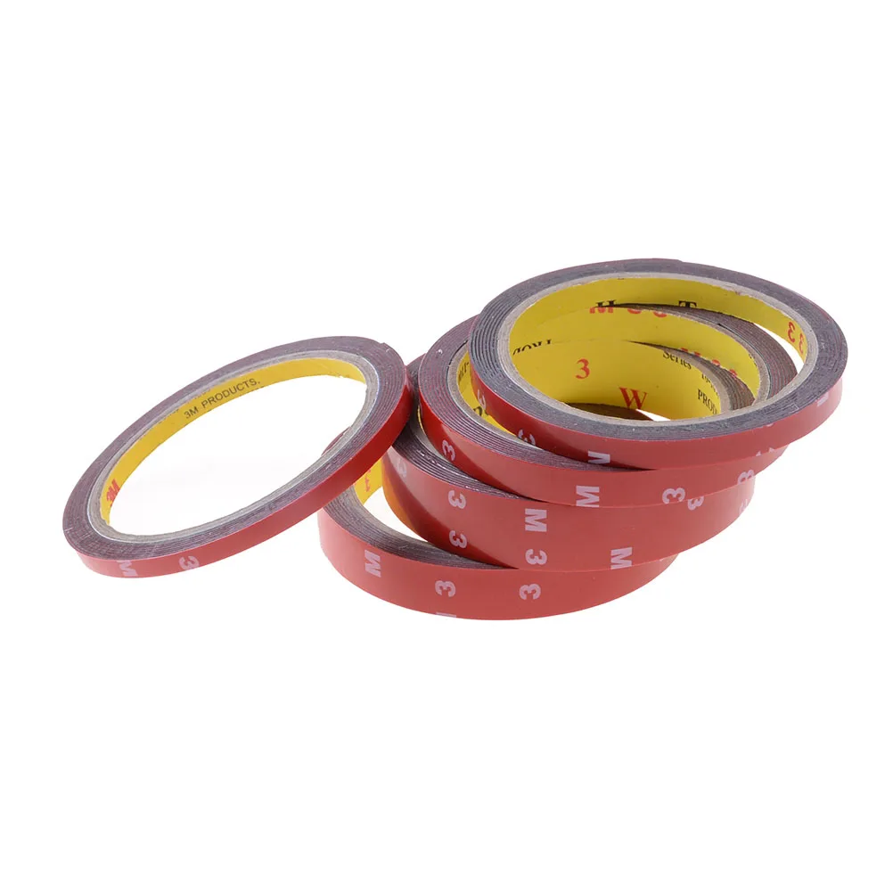 

6/8/10/15/20 mm 3M Double Side Foam Adhesive Car Screen Repair Strong Sticky Tape Fix Accessories