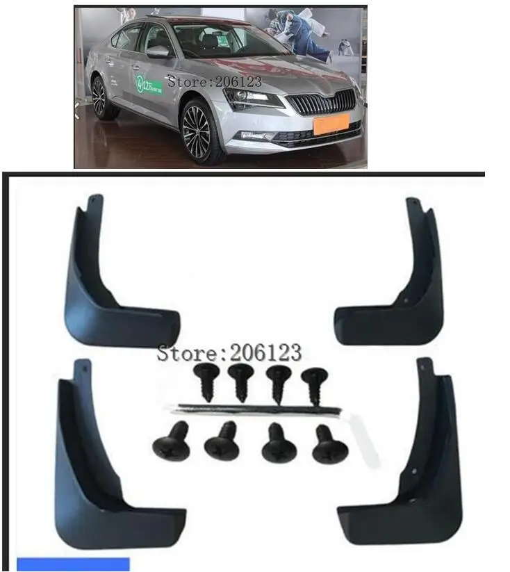 Брызговики для Skoda Superb III 3 в 2016 2018|Грязезащита| |