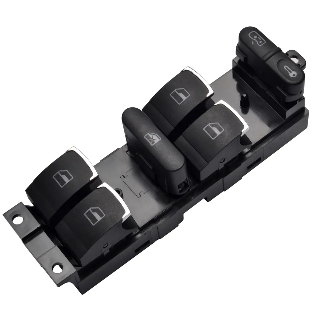 

Master Power Window Control Switch Button For VW 99-04 GTI Golf 4 Jetta MK4 BORA BEETLE Passat B5 B5.5 3BD 959 857