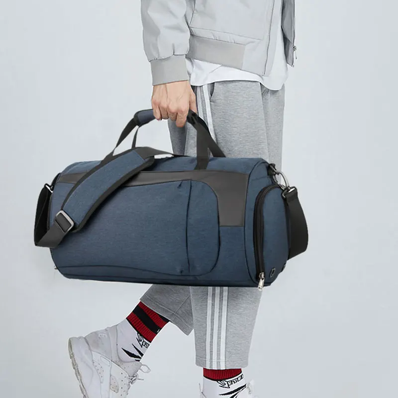 Популярная Водонепроницаемая Мужская спортивная сумка с карманом для обуви
