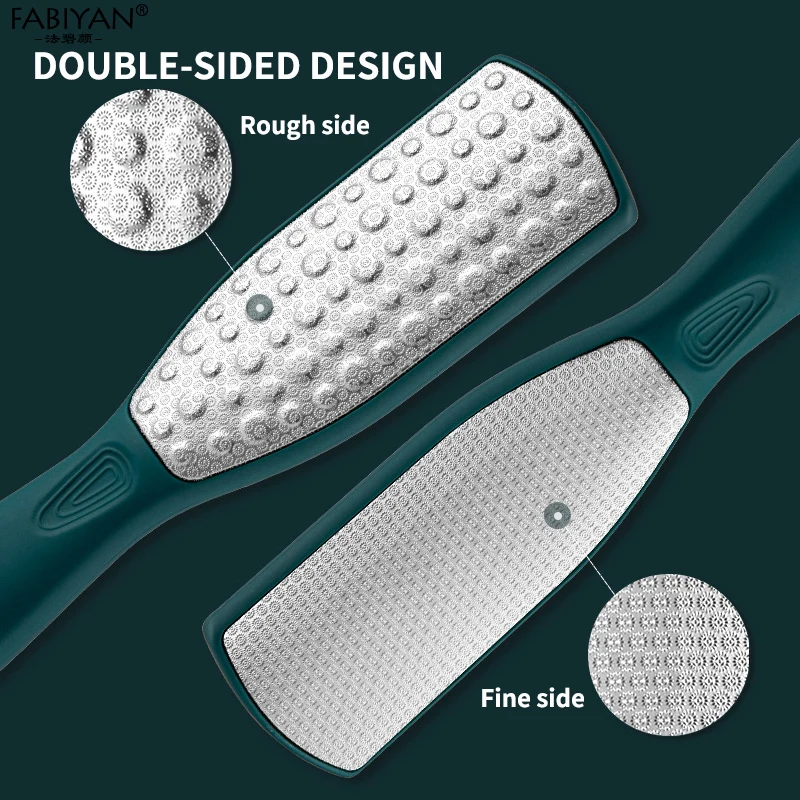 Двусторонняя пилка для ног твёрдый Рашпиль омертвевшей кожи удаление мозолей