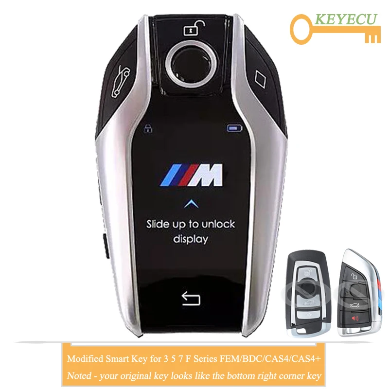 Пульт дистанционного управления KEYECU для BMW модифицированный умный Автомобильный