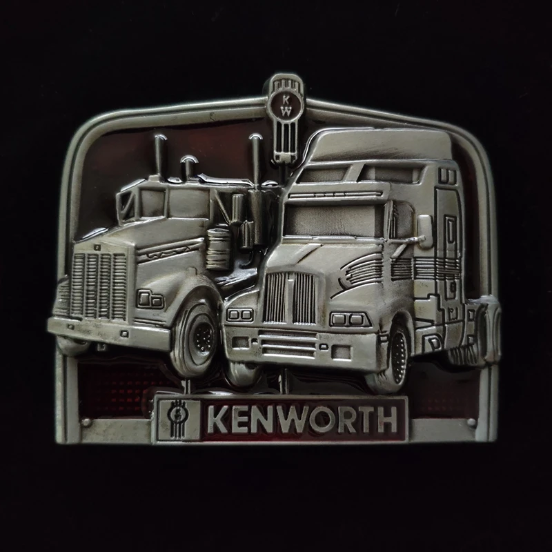 Горячая продажа металлическая модель грузовика пряжка для ремня в западном