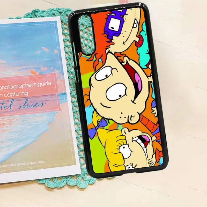 

Rugrat cute funny cartoon luxury high quality Phone Case PC for iPhone 11 12 pro XS MAX 8 7 6 6S Plus X 5S SE 2020 XR