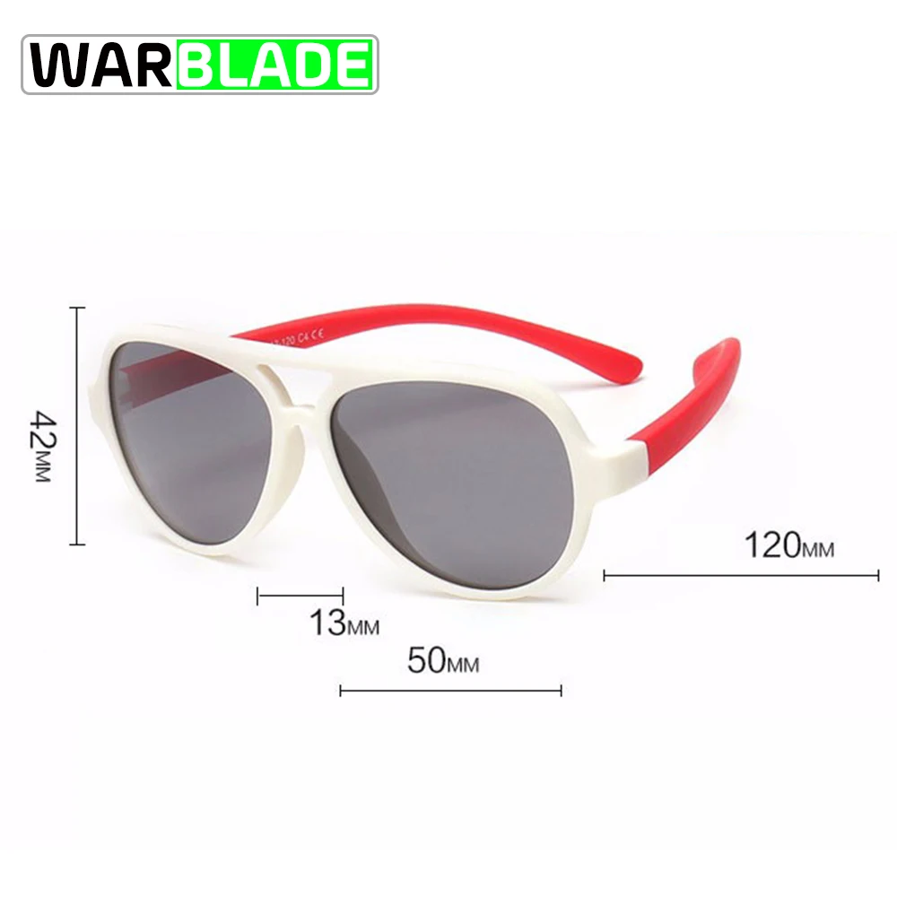 Очки солнцезащитные Детские поляризационные в резиновой оправе | Спорт и